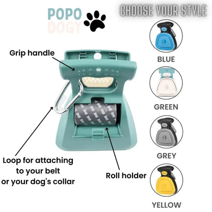 Portable Foldable Pet Waste Scooper popodog